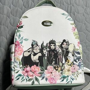 Disney Villains Floral Backpack